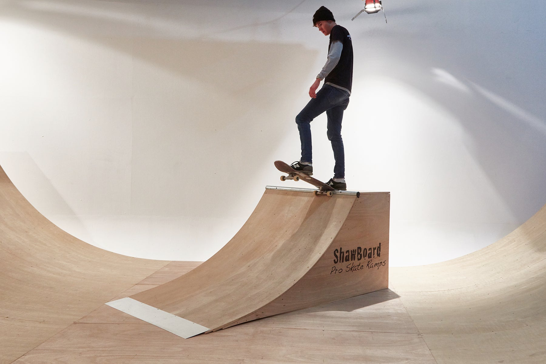 Quarter Ramp Quarter Pipe - 3’ High x 6’ Wide – SB Skate Ramps