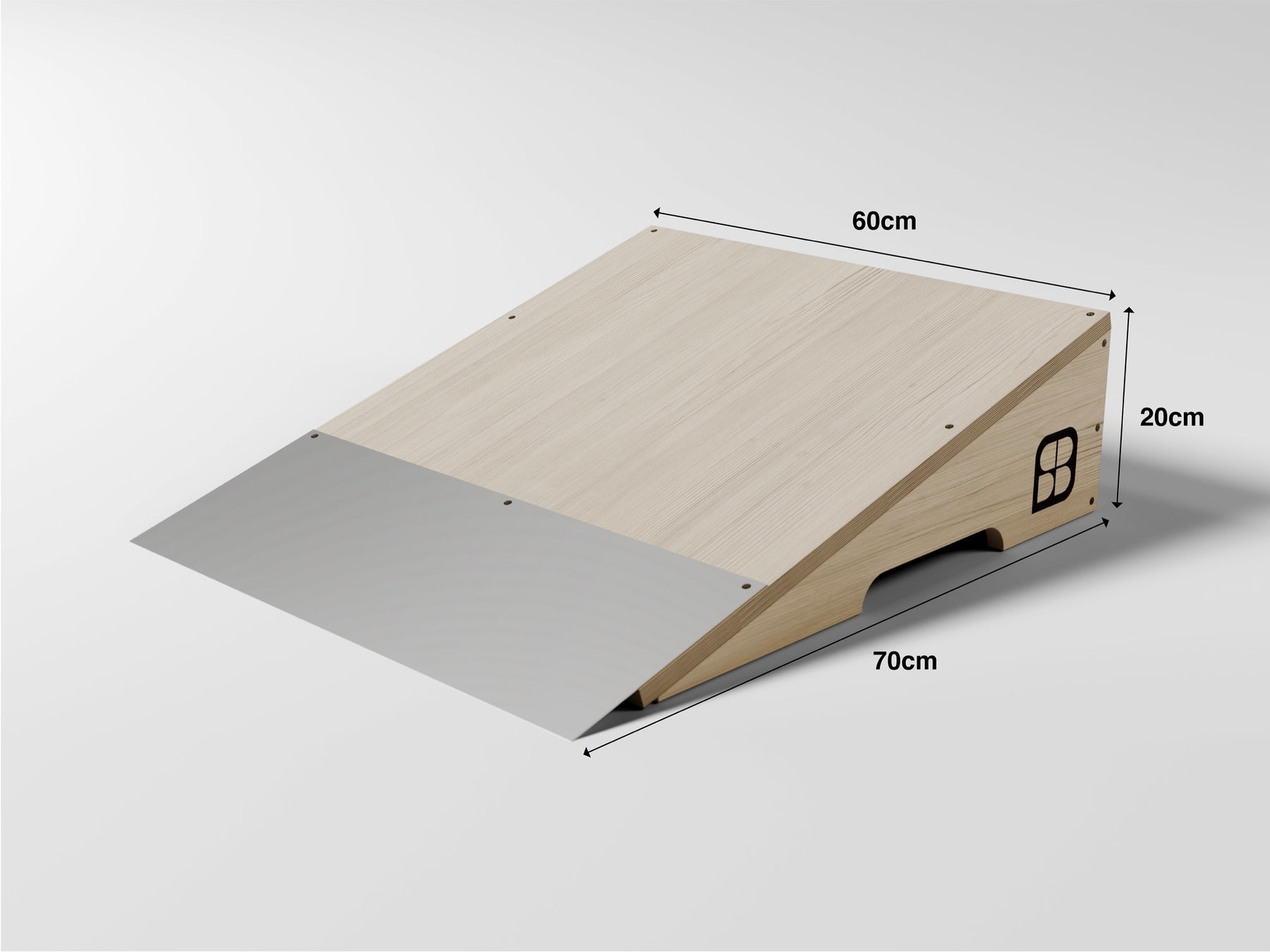 Slanted Launch Ramp Launch Ramp - 8″H x 2’W x 2’6